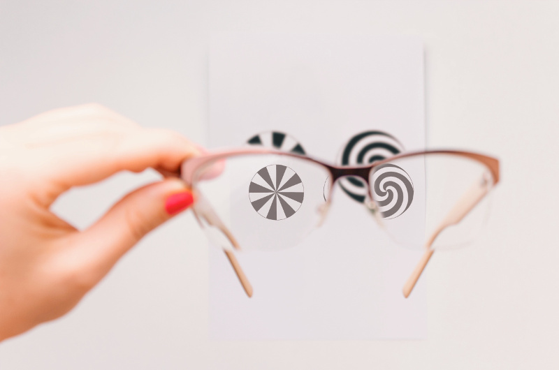 Eyeglasses are a common form of correction for persons with astigmatism. Eyeglasses are the primary choice for persons with astigmatism.